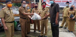 Pemkab Lampung Selatan Mulai Distribusikan Ribuan Paket Sembako Dari APBD