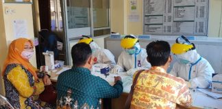 Rapid Test, 217 Pegawai Lampung Selatan 100% Non Reaktif