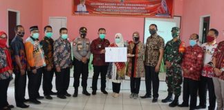 Nanang Hadiri Sosialisasi Swasembada Gizi di Kecamatan Merbau Mataram