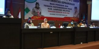 Buka Kursus Orientasi Kepramukaan Prasiaga, Winarni Harap Tendik PAUD Dapat Didik Karakter Anak Dengan Mengedepankan Disiplin Dan Etika