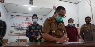 KPU Lampung Selatan Gelar Deklarasi Kampanye Damai