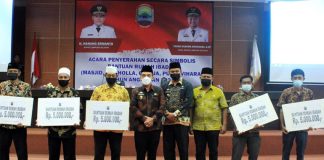 Pemkab Lampung Selatan Beri Bantuan Hibah Untuk 276 Rumah Ibadah