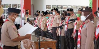 Sidang Pleno Terbuka Muscab Ke-XIV Kwarcab Pramuka Lamsel, Winarni Nanang Ermanto Terpilih dan Dilantik Sebagai Ketua Kwarcab Pramuka Lamsel