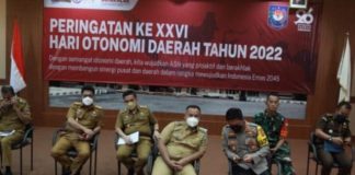 Bupati Lampung Selatan Hadiri Peringatan Hari Otonomi Daerah Ke XXVI