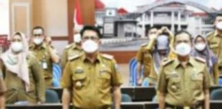 Sekdakab Lamsel Ikuti Kuliah Umum Anti Korupsi Bersama Firli Bahuri Secara Daring