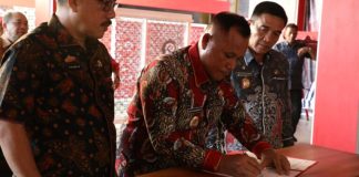 Pemkab Lamsel Laksanakan Penanda Tanganan Perubahan Kedua Dengan SMI