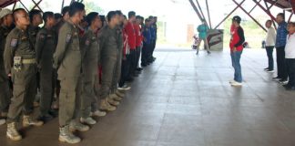 Persiapan JUMBARA Ke-IX, Tim P2WLS Bersih-bersih Kawasan Agro Wisata