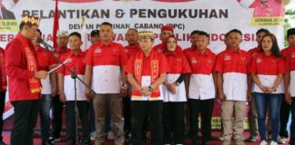 Disaksikan Bupati, DPC PWRI Lamsel Masa Bakti 2022-2026 Resmi Dilantik
