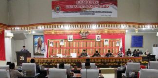 Rapat Paripurna DPRD, Bupati Lamsel Sampaikan Raperda Perubahan APBD TA 2023