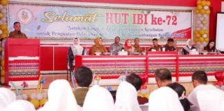 Bupati Lampung Selatan Hadiri Peringatan HUT ke-72 IBI