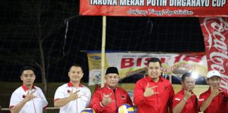 Nanang Ermanto Buka Turnamen Bola Volly TMP Lamsel Cup 2023