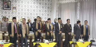 Bupati Lamsel Hadiri Wisuda Program Magister dan Sarjana Universitas Saburai Periode Oktober 2023