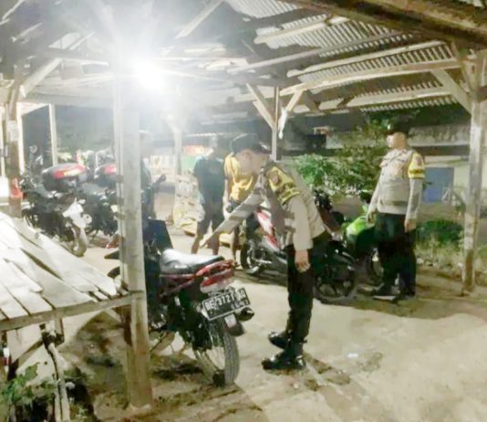 Antisipasi Kerawanan Kamtibmas, Polsek Negeri Besar Gelar Patroli KRYD
