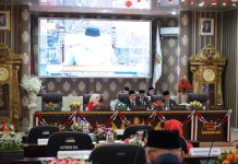 Agenda Dengarkan Pidato Kenegaraan Presiden RI, Bupati Way Kanan Hadiri Rapat Paripurna Istimewa