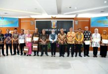 Bupati Way Kanan Resmi Tutup Workshop Renstra OPD