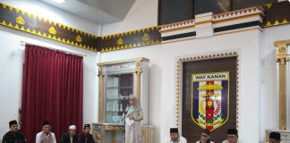 Kenang 40 Hari Wafatnya Tamanuri, Pemkab Way Kanan Gelar Doa Bersama