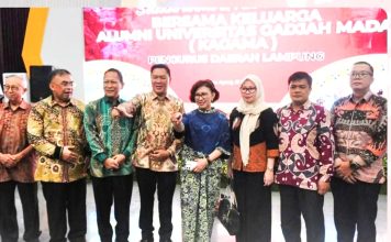 Perkuat Sinergi Dukung Pembangunan Daerah, Pemkab Lampura Hadiri Silaturahmi Keluarga Alumni UGM