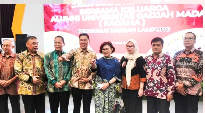 Perkuat Sinergi Dukung Pembangunan Daerah, Pemkab Lampura Hadiri Silaturahmi Keluarga Alumni UGM