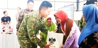 Presiden RI Resmikan Operasionalisasi KDKMP, Dandim Way Kanan Berikan Bantuan Sosial
