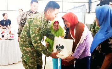 Presiden RI Resmikan Operasionalisasi KDKMP, Dandim Way Kanan Berikan Bantuan Sosial