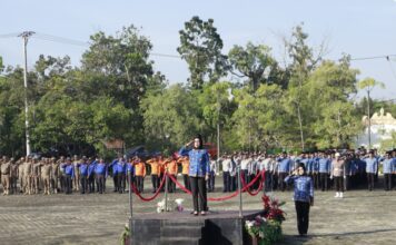 Pemkab Way Kanan Laksanakan Upacara Peringatan Hari Lahir Pancasila