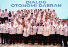 Bupati Way Kanan Hadiri Dialog Otonom dalam Rangkaian HUT Ke-26