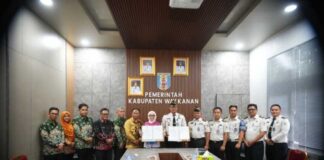 Pemkab Way Kanan Terima Kunket Kepala Kantor Wilayah Ditjenpas Kanwil Lampung